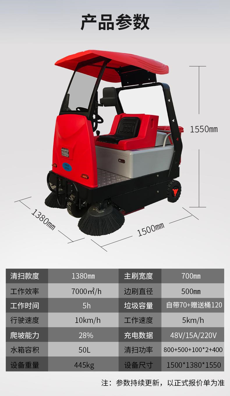 潔博士小型電動掃地車